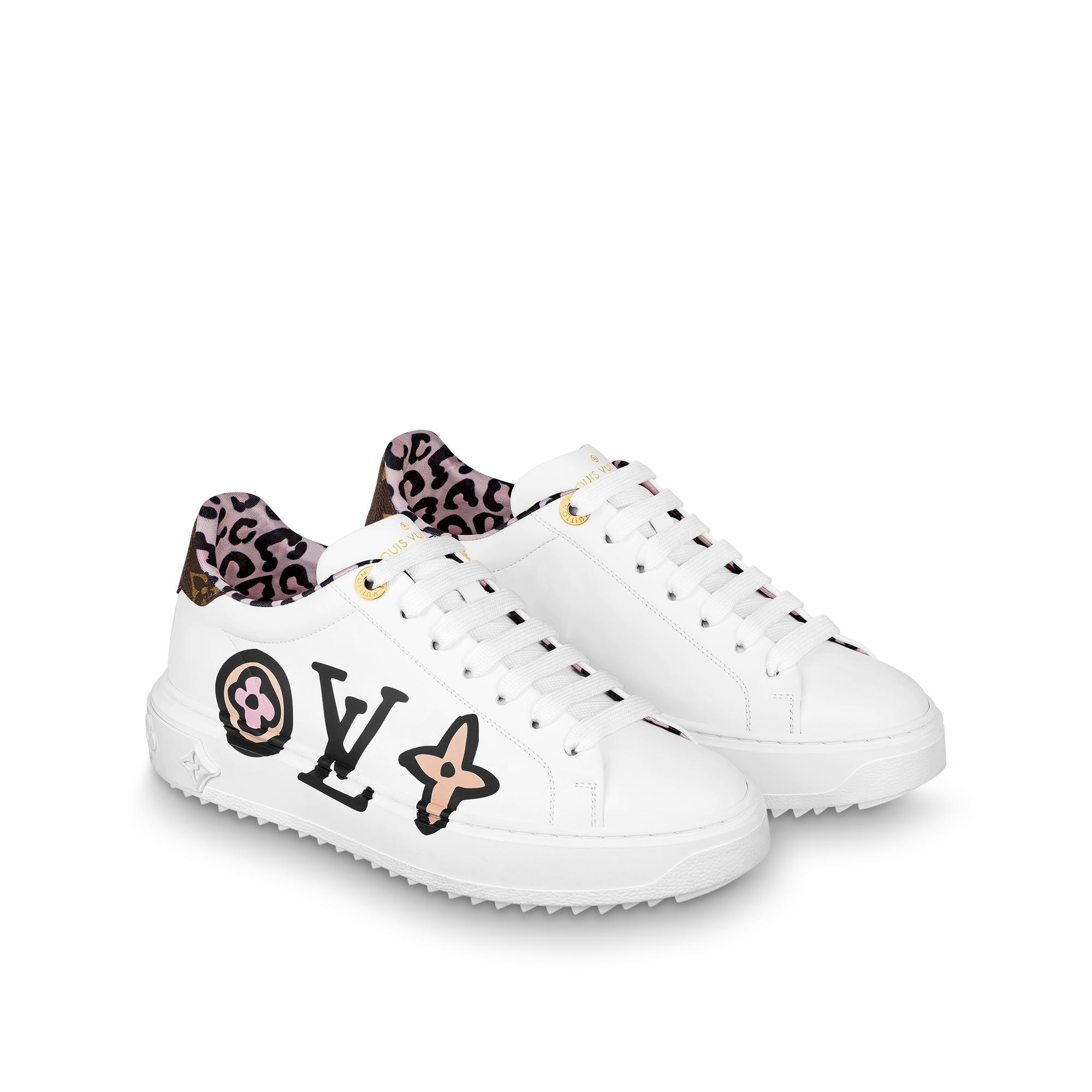 Louis Vuitton Time Out Sneaker in White - Shoes 1A93XD - $140.40 