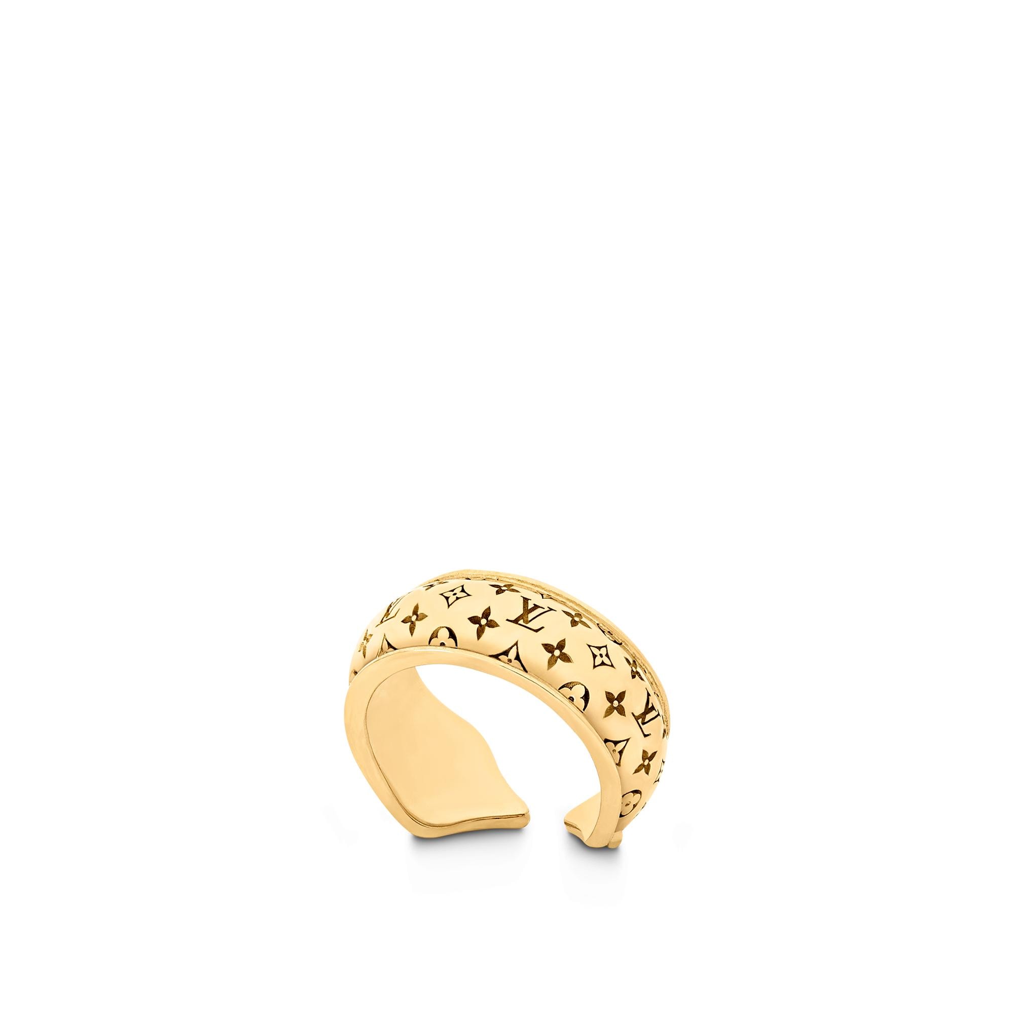 Louis Vuitton Nanogram Gold Sweet Dreams Ring : BidBud