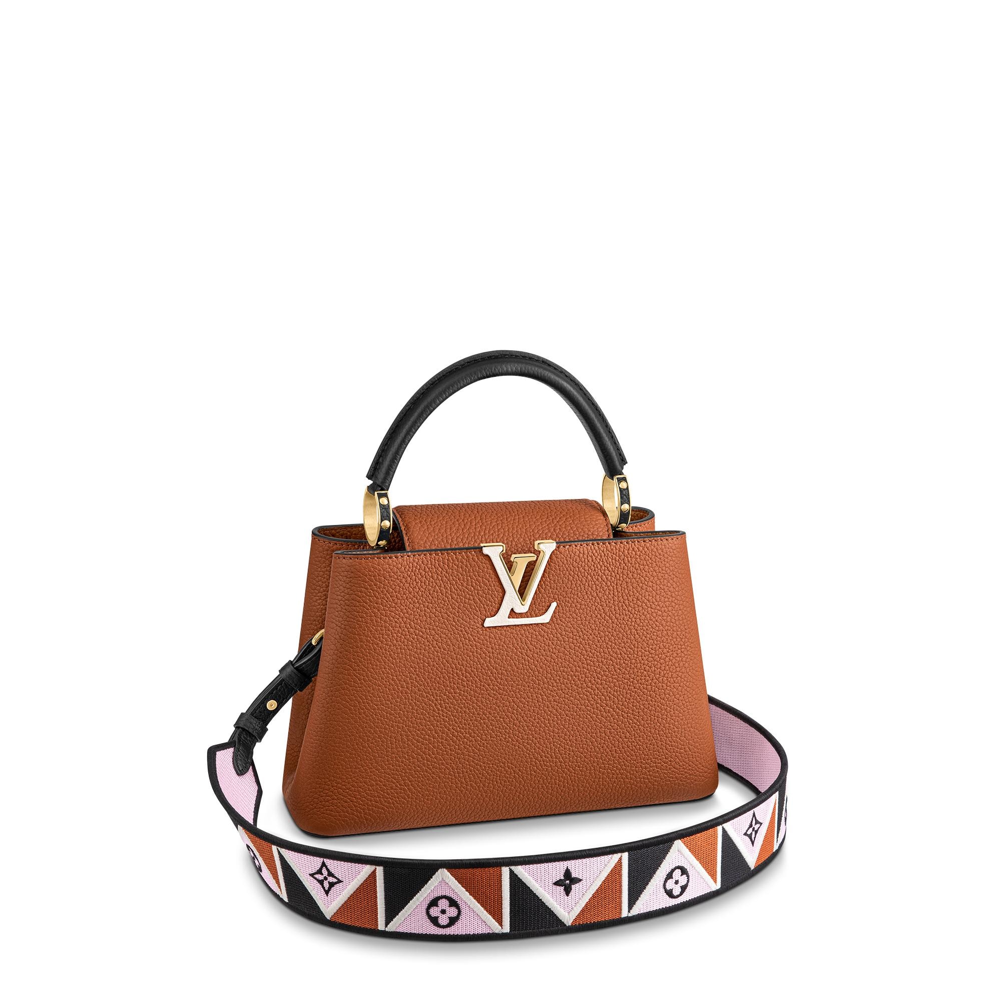 Louis Vuitton Capucines BB Capucines in Gold - WOMEN - Handbags M59266 -  $734.50 