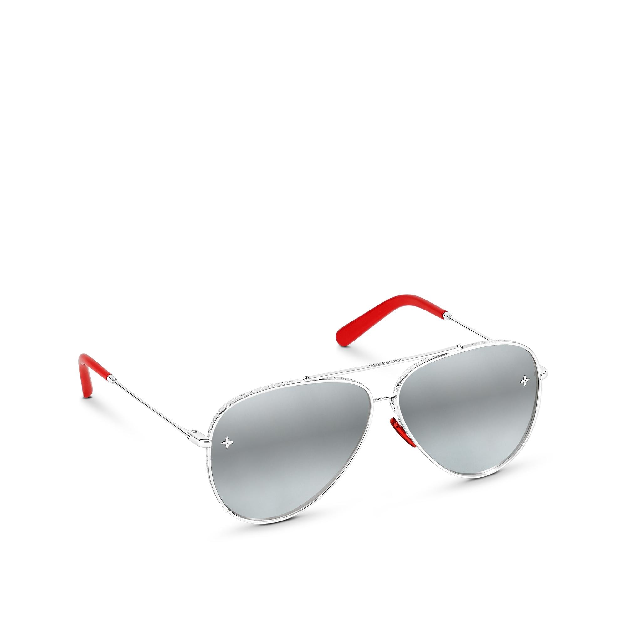 Louis Vuitton Z1708E LV First Square Sunglasses, Black, W