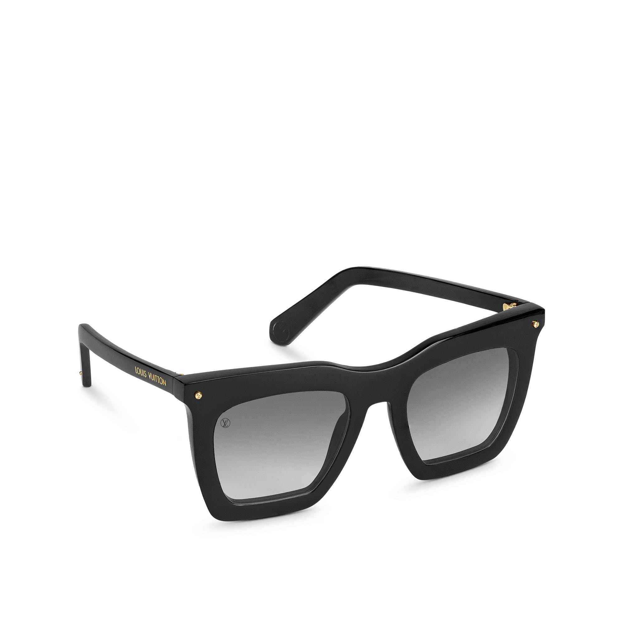 LOUIS VUITTON Monogram Sunglasses Grease Mask Lens Gold Z1469U SOLDOUT NEW