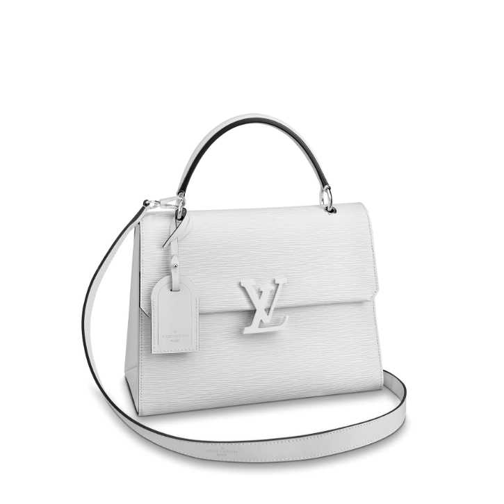 Louis Vuitton LV One Handle bag Grenelle MM M53690 Blanc Optique White ...