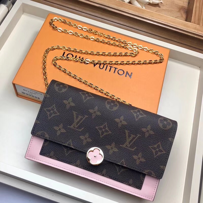 Louis Vuitton - Flore Chain Wallet - M67405, Women's Fashion, Bags
