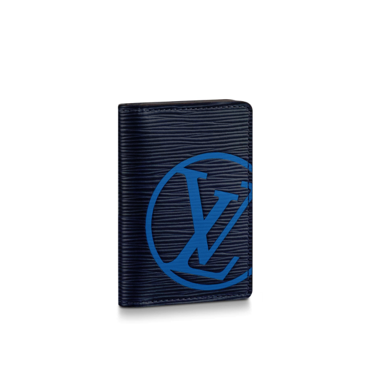 Louis Vuitton® Pocket Organizer Navy. Size  Pocket organizer, Louis vuitton  bag, Louis vuitton